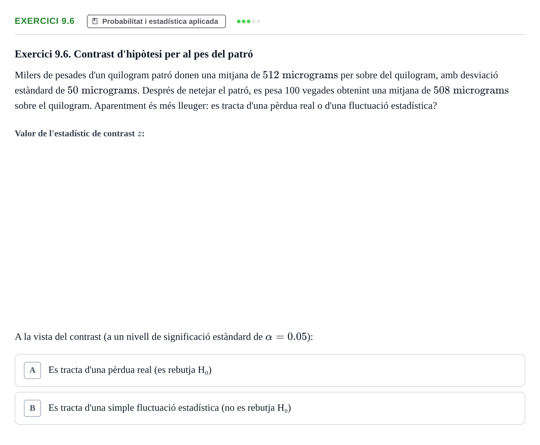 Enunciado: Exercici 9.6