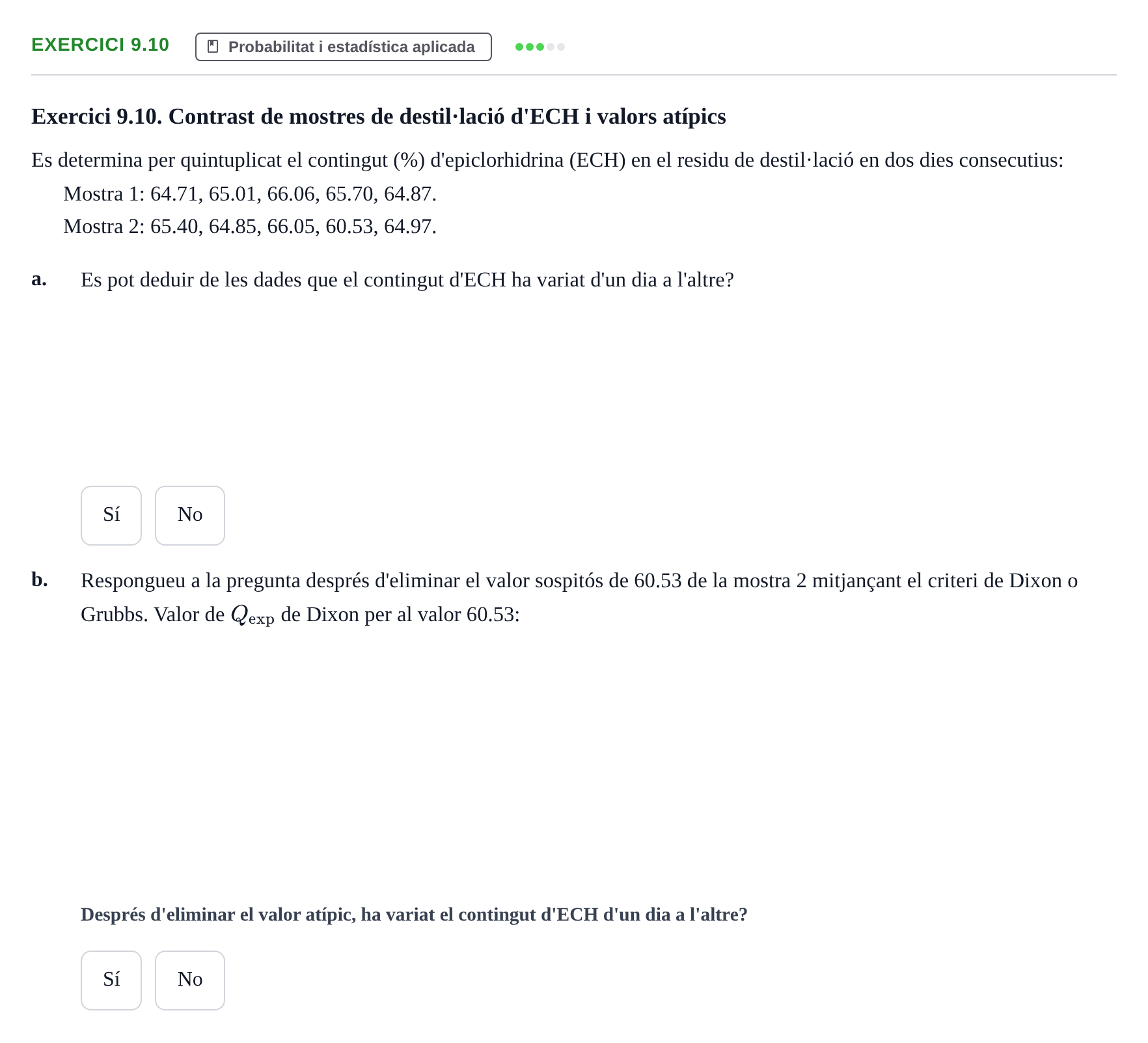 Enunciado: Exercici 9.10