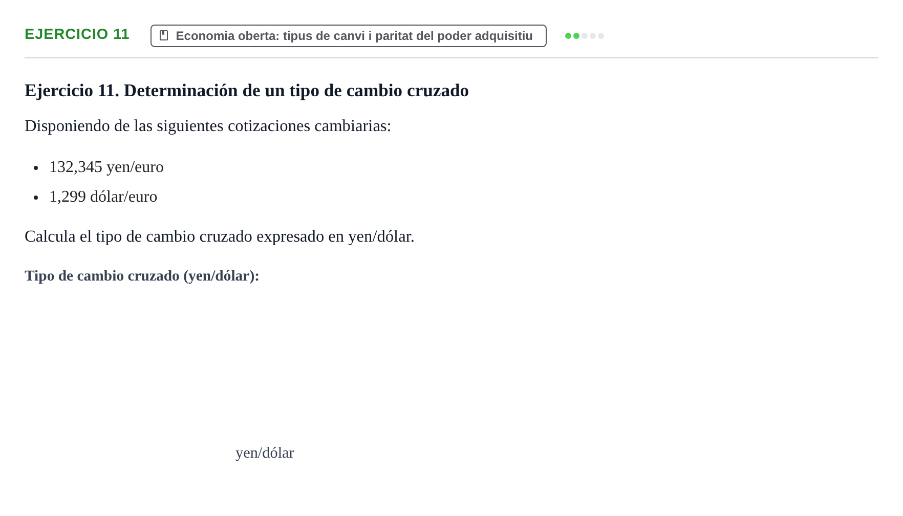 Enunciado: Ejercicio 11