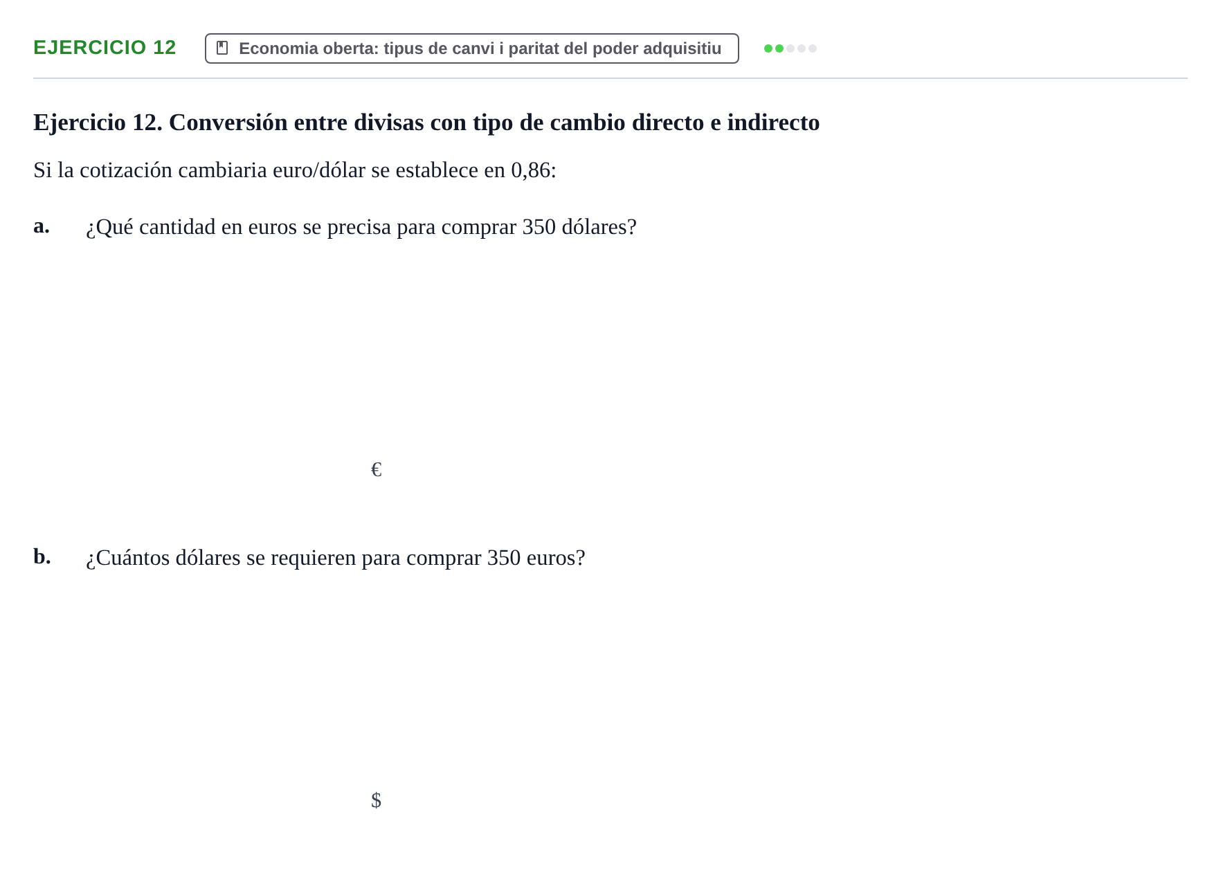 Enunciado: Ejercicio 12