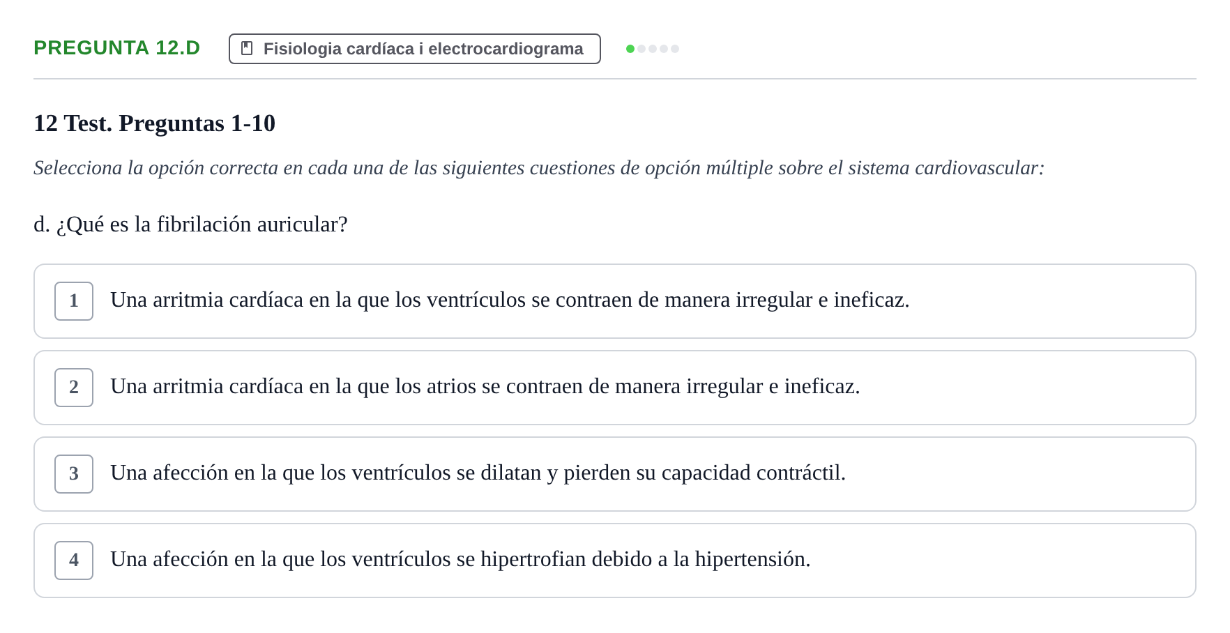 Enunciado: Pregunta 12.d