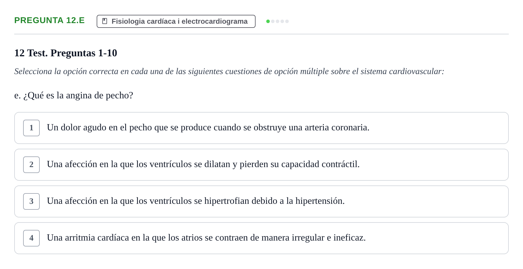 Enunciado: Pregunta 12.e