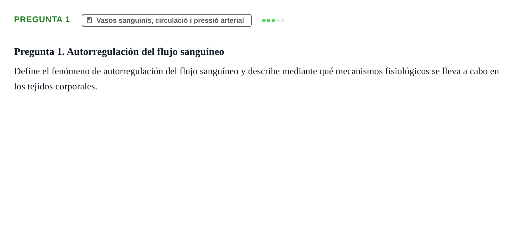 Enunciado: Pregunta 1