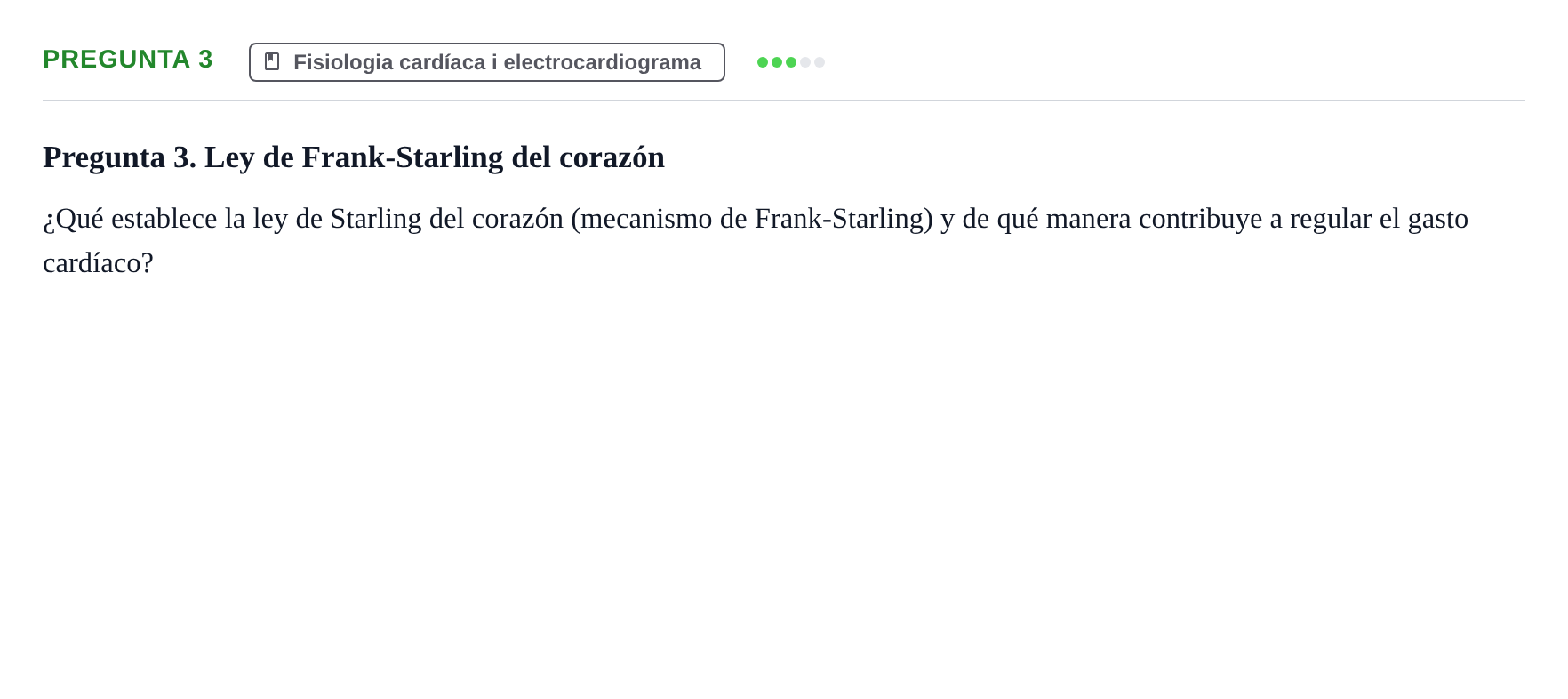 Enunciado: Pregunta 3