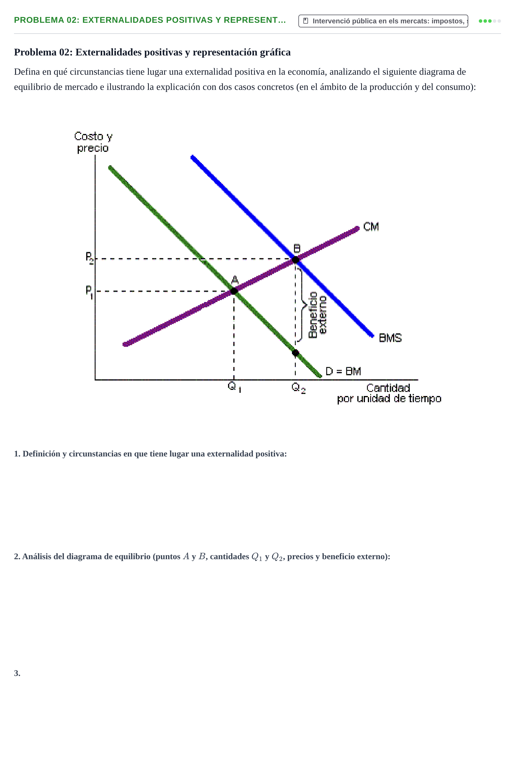 Enunciado: Problema 02: Externalidades positivas y represent…