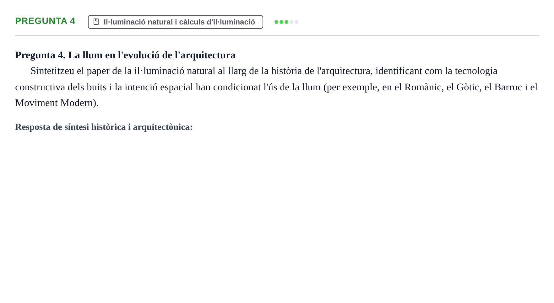 Enunciado: Pregunta 4