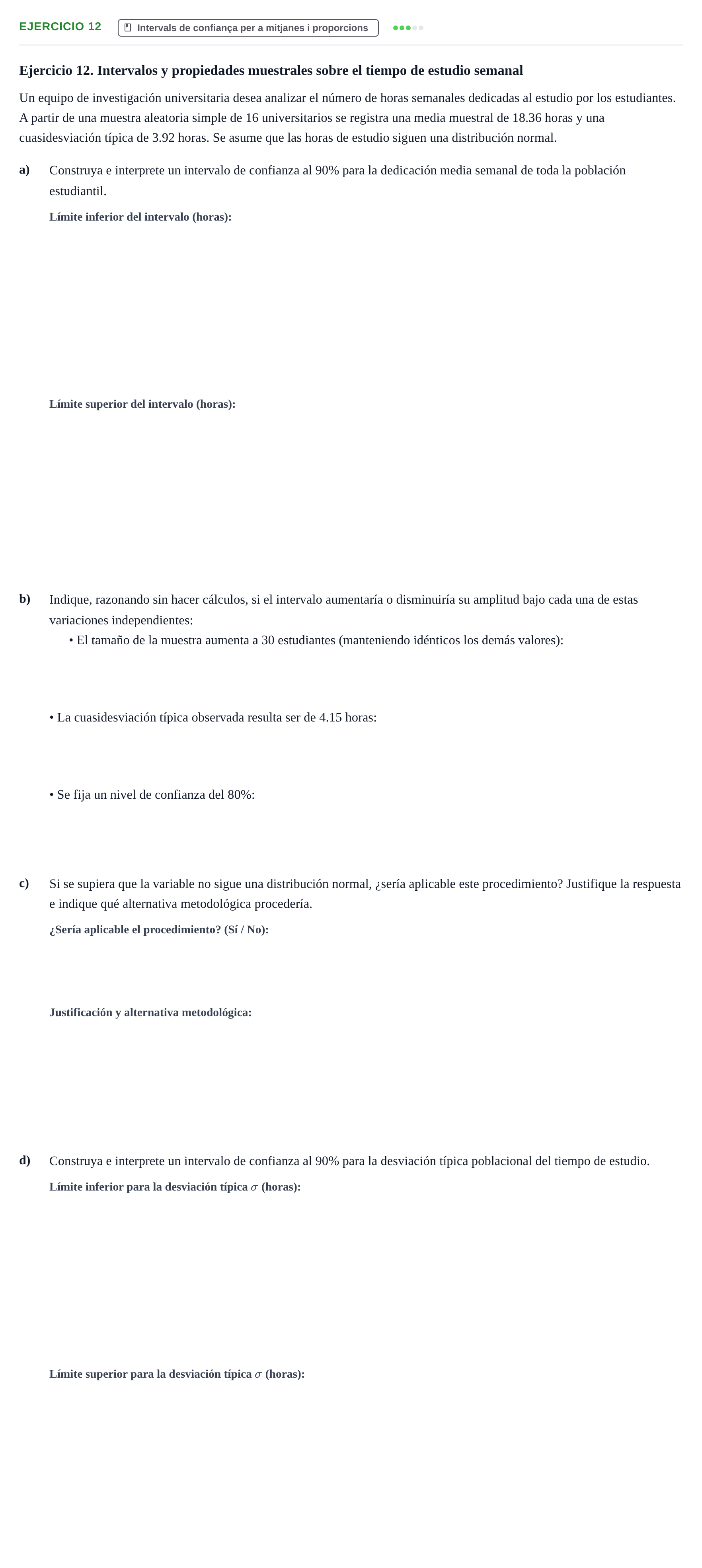 Enunciado: Ejercicio 12
