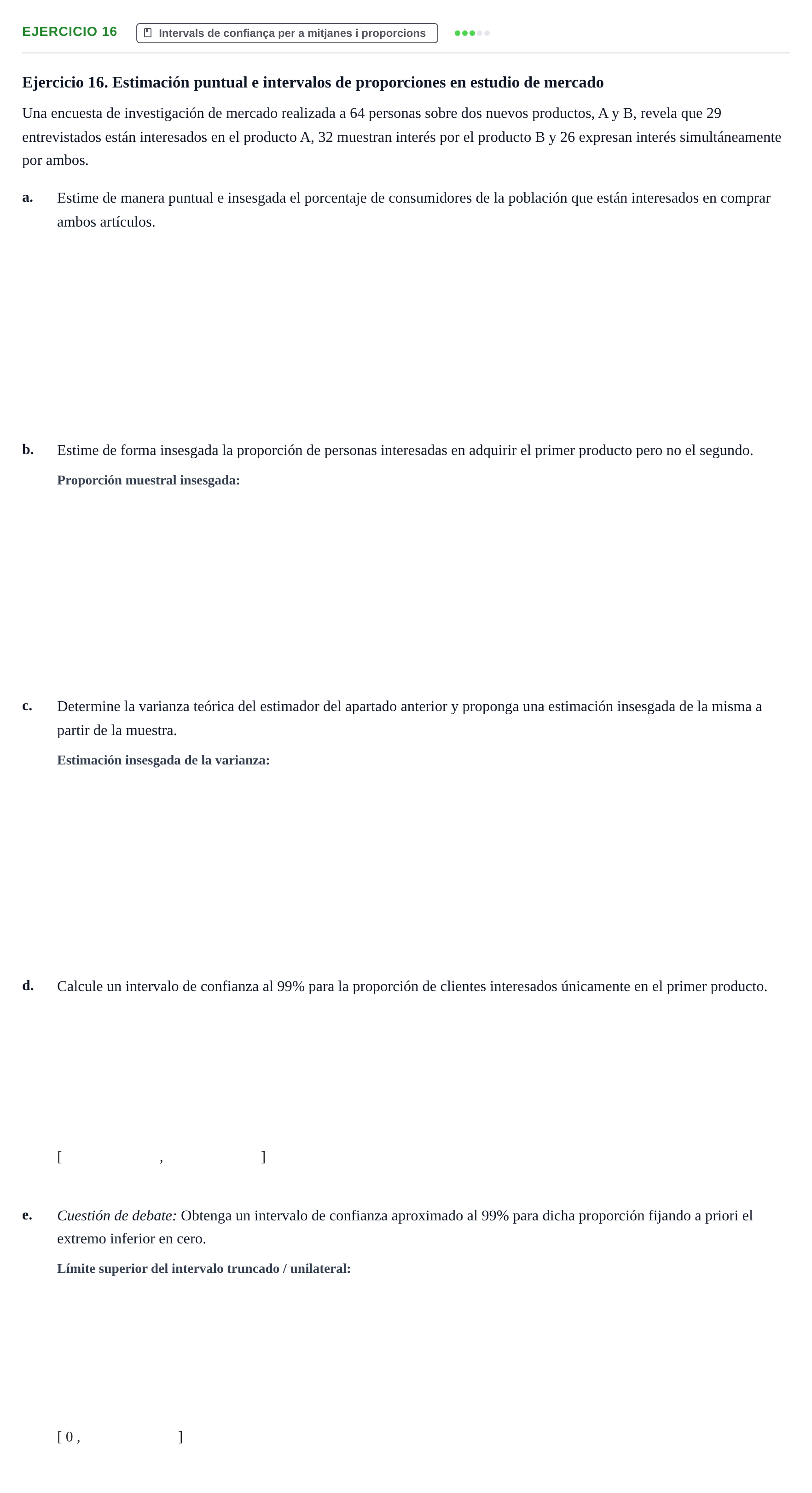 Enunciado: Ejercicio 16