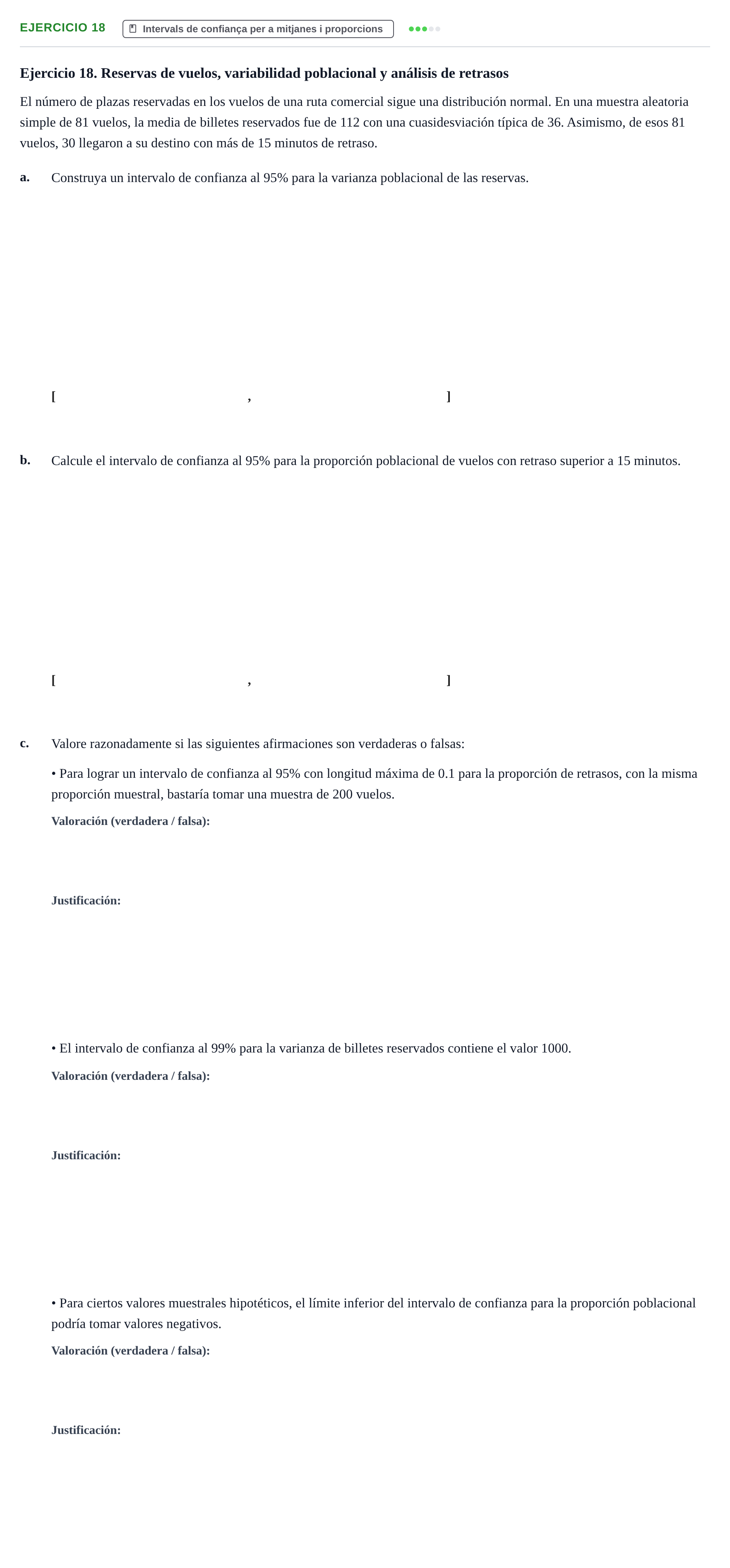 Enunciado: Ejercicio 18