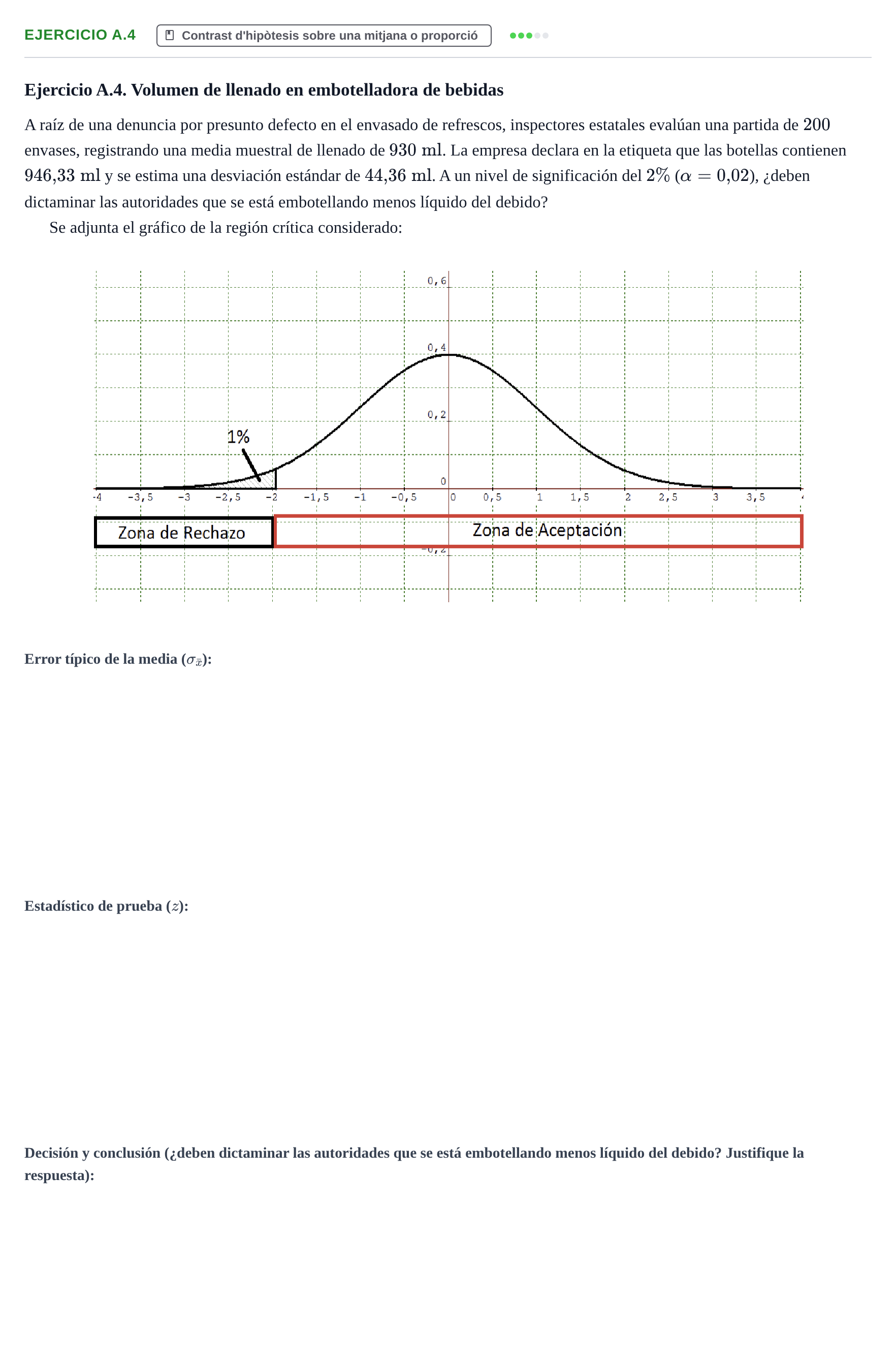 Enunciado: Ejercicio A.4