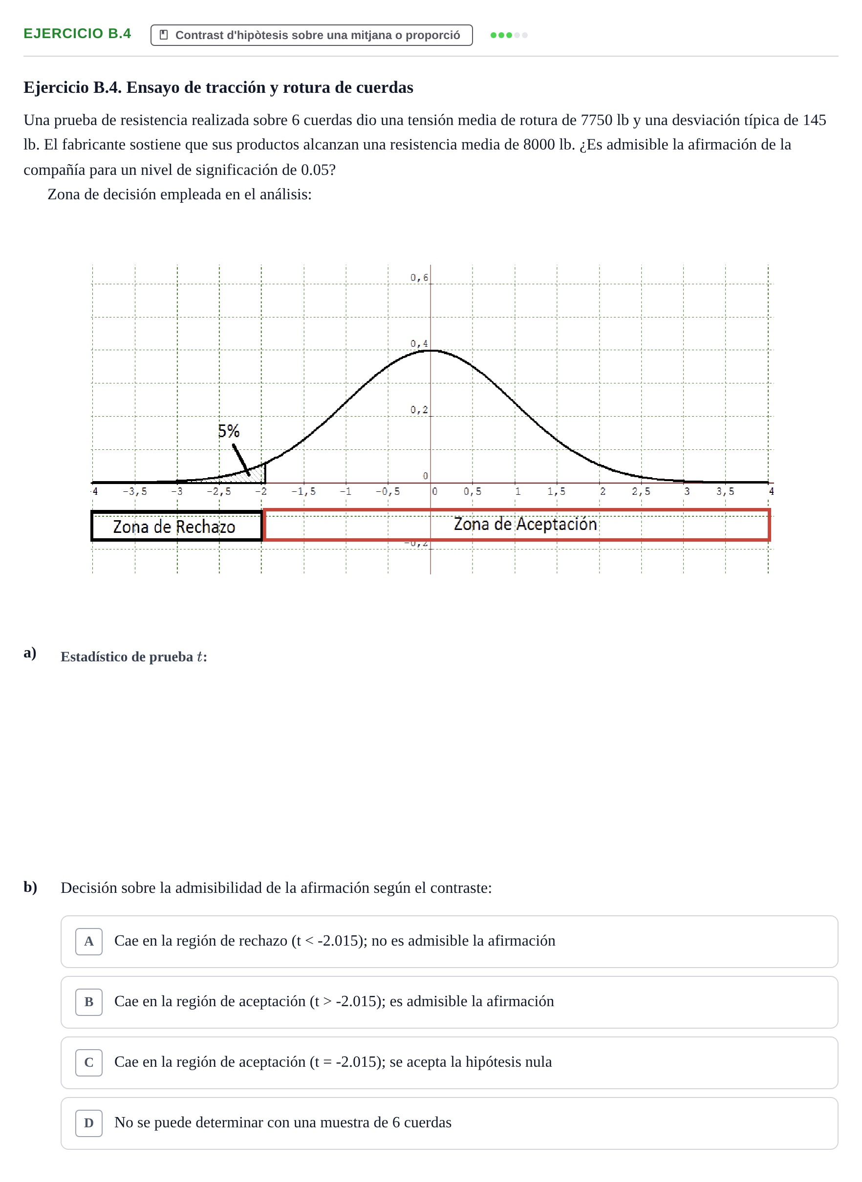 Enunciado: Ejercicio B.4