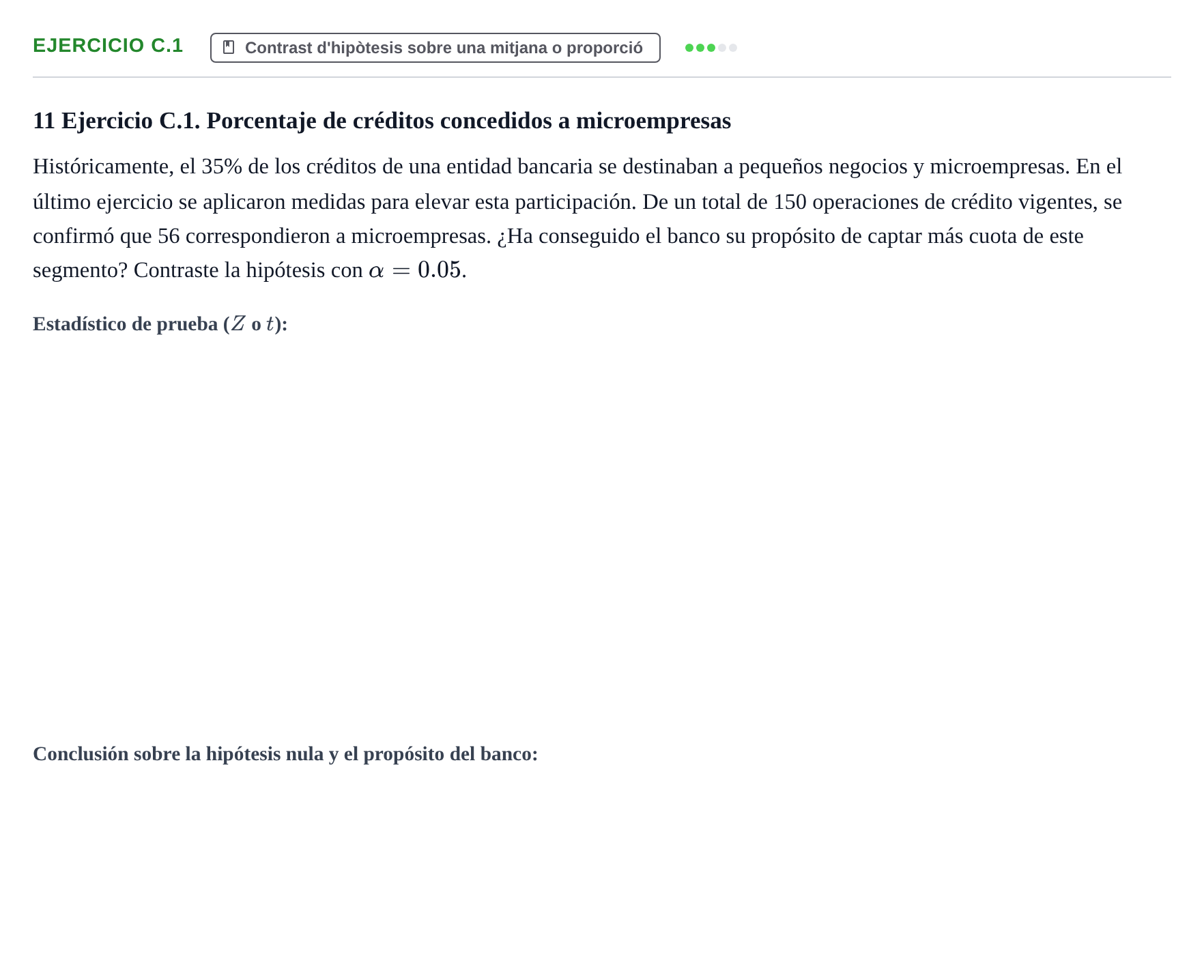 Enunciado: Ejercicio C.1
