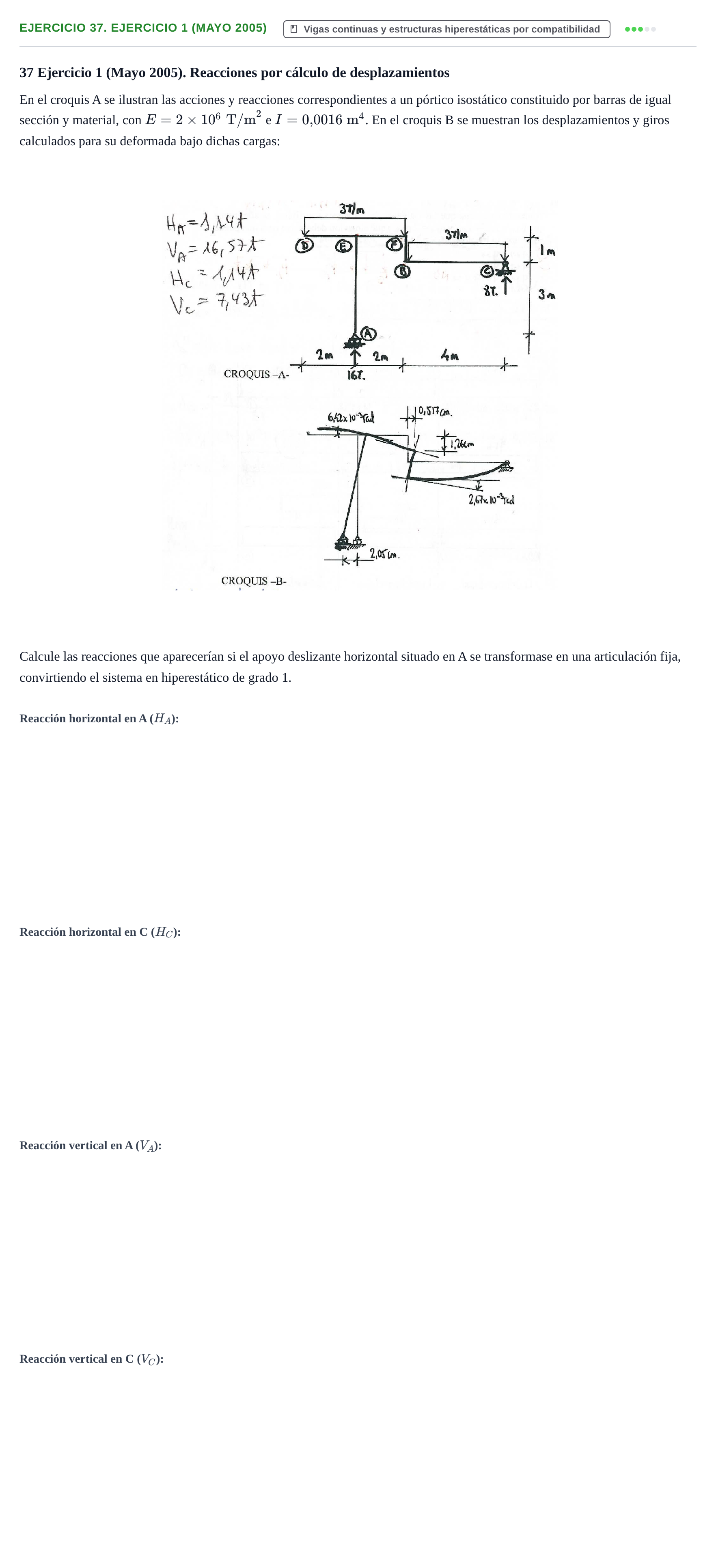 Enunciado: 37. Ejercicio 1 (Mayo 2005)