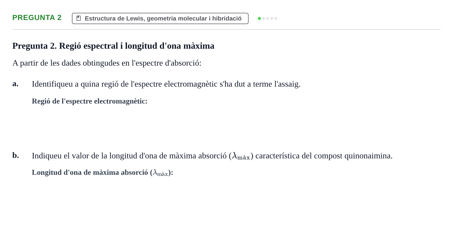 Enunciado: Pregunta 2