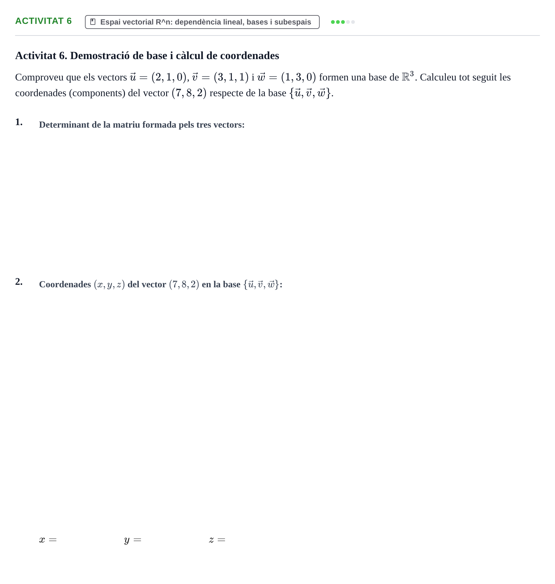 Enunciado: Activitat 6