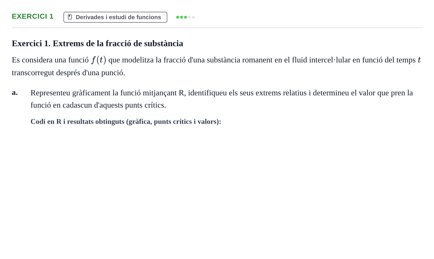 Enunciado: Exercici 1