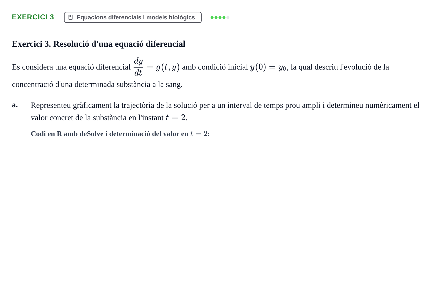 Enunciado: Exercici 3