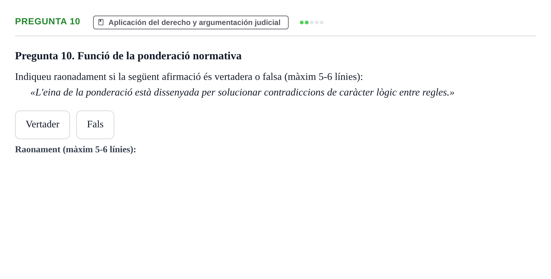 Enunciado: Pregunta 10