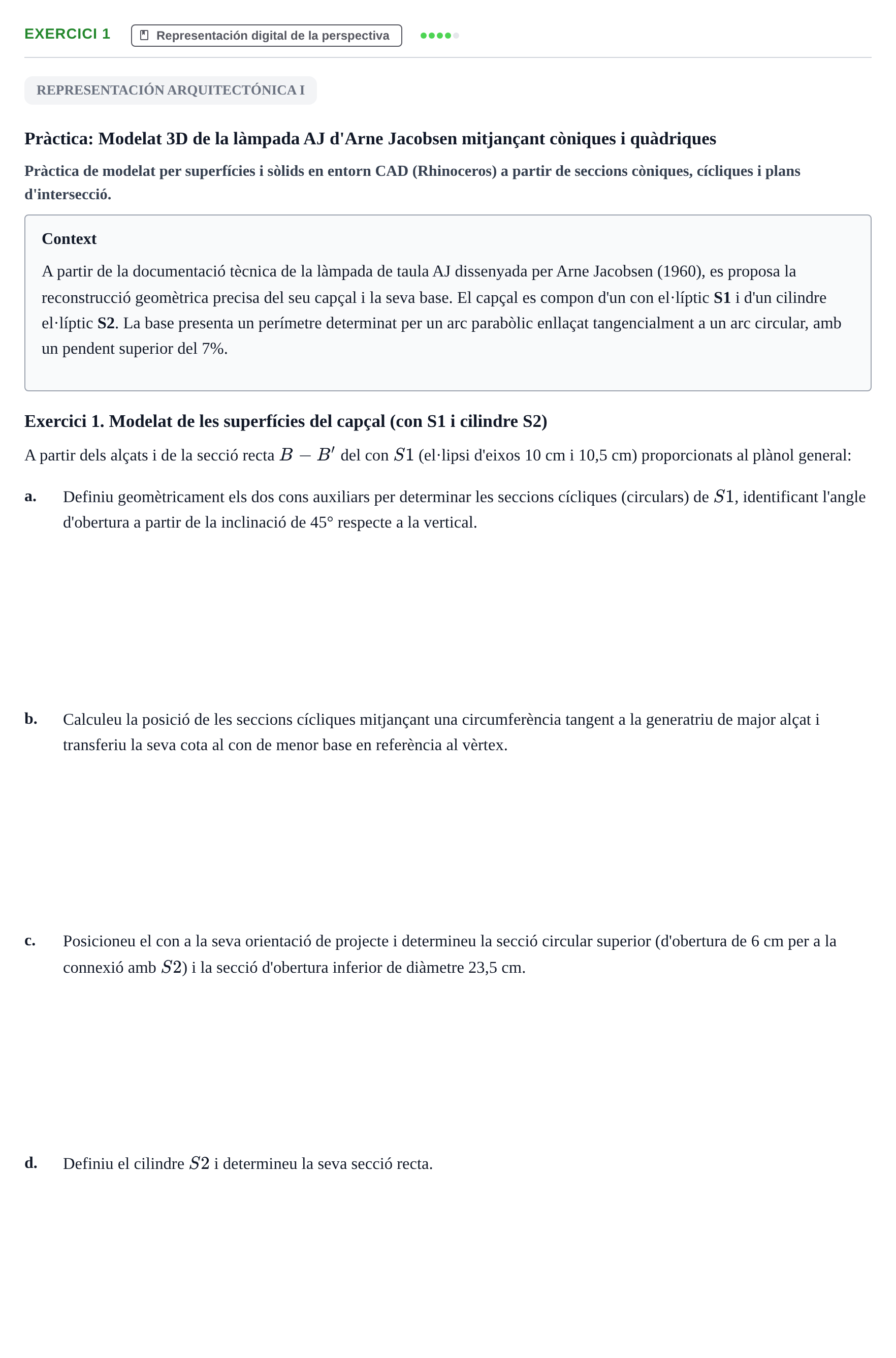 Enunciado: Exercici 1