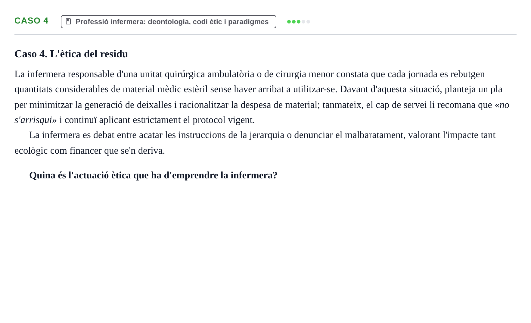 Enunciado: Caso 4