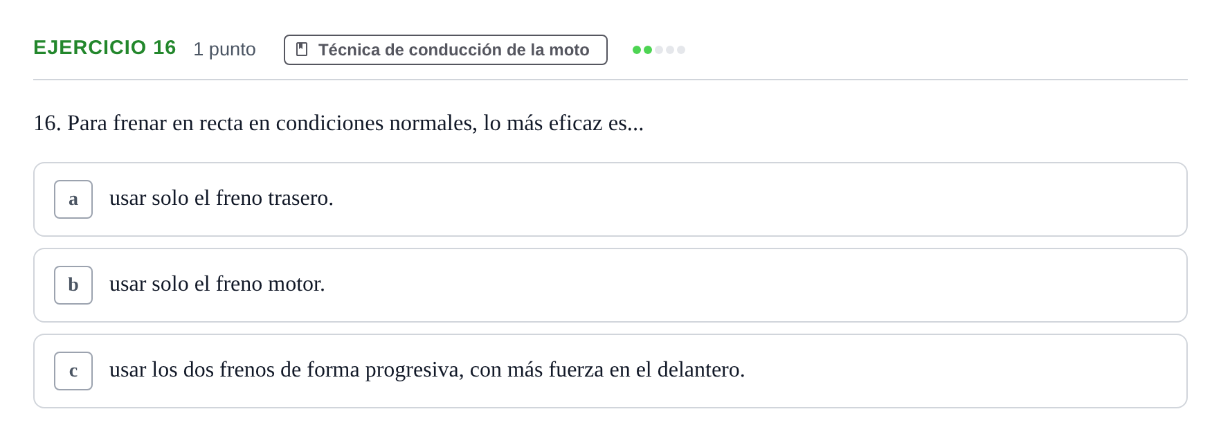 Enunciado: 16