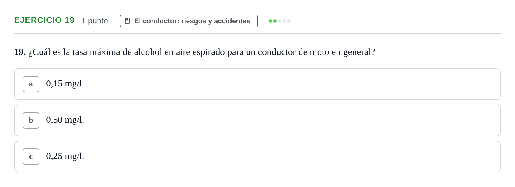 Enunciado: 19