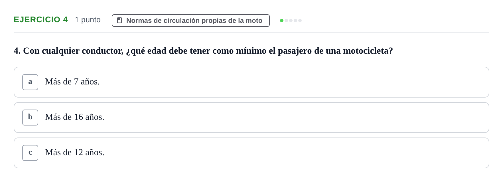 Enunciado: 4