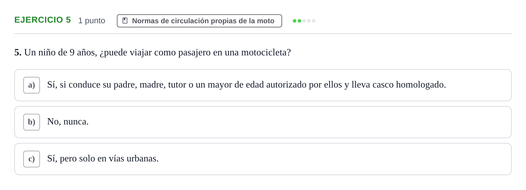 Enunciado: 5