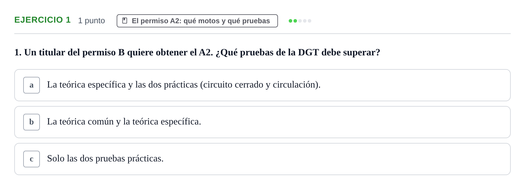 Enunciado: 1