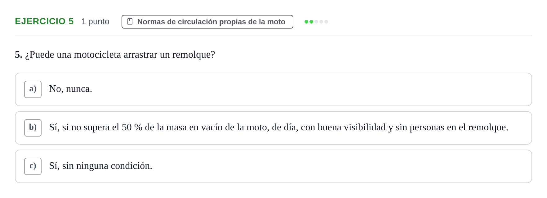 Enunciado: 5