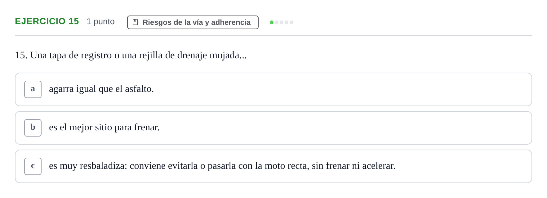 Enunciado: 15