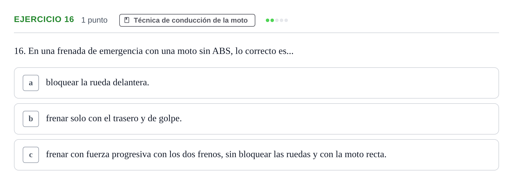 Enunciado: 16