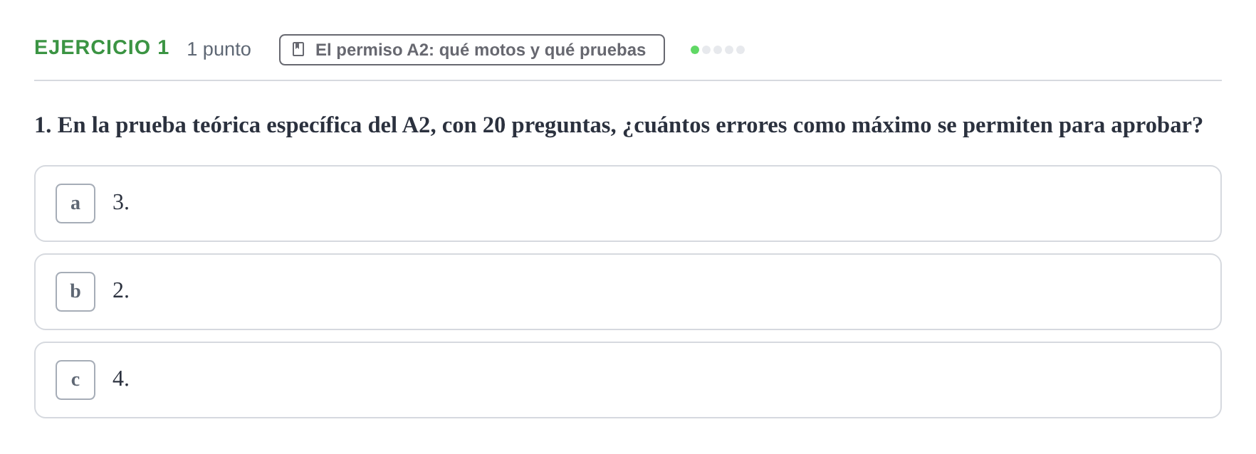 Enunciado: 1
