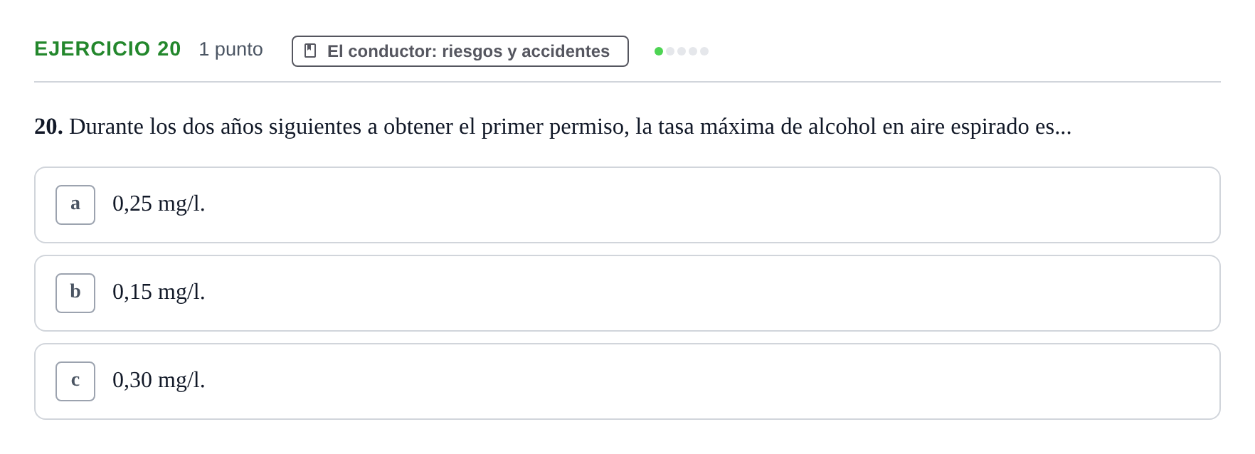 Enunciado: 20