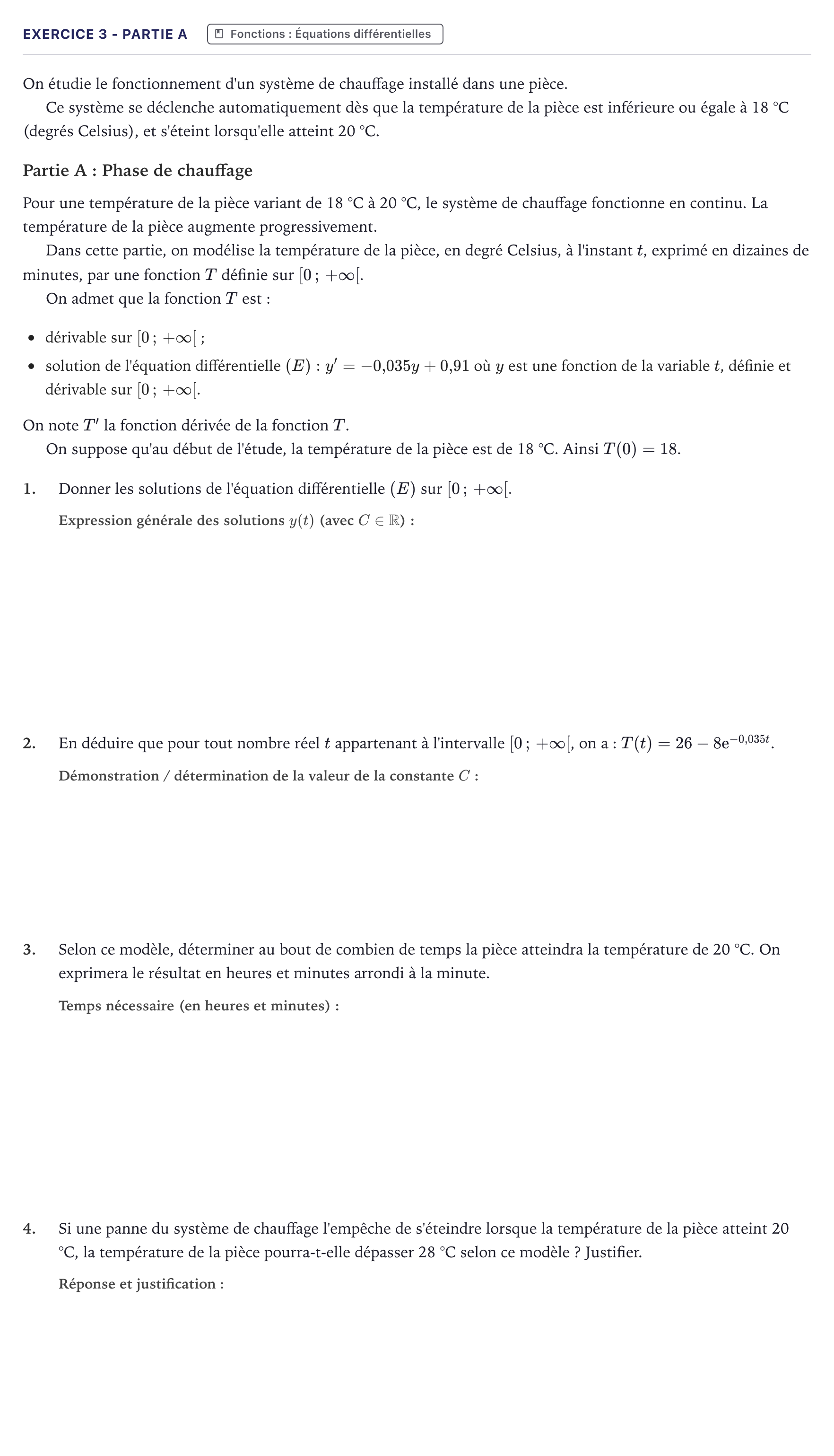 Énoncé: Exercice 3 - Partie A · Bac Mathématiques Métropole 2026 (sujet 1)