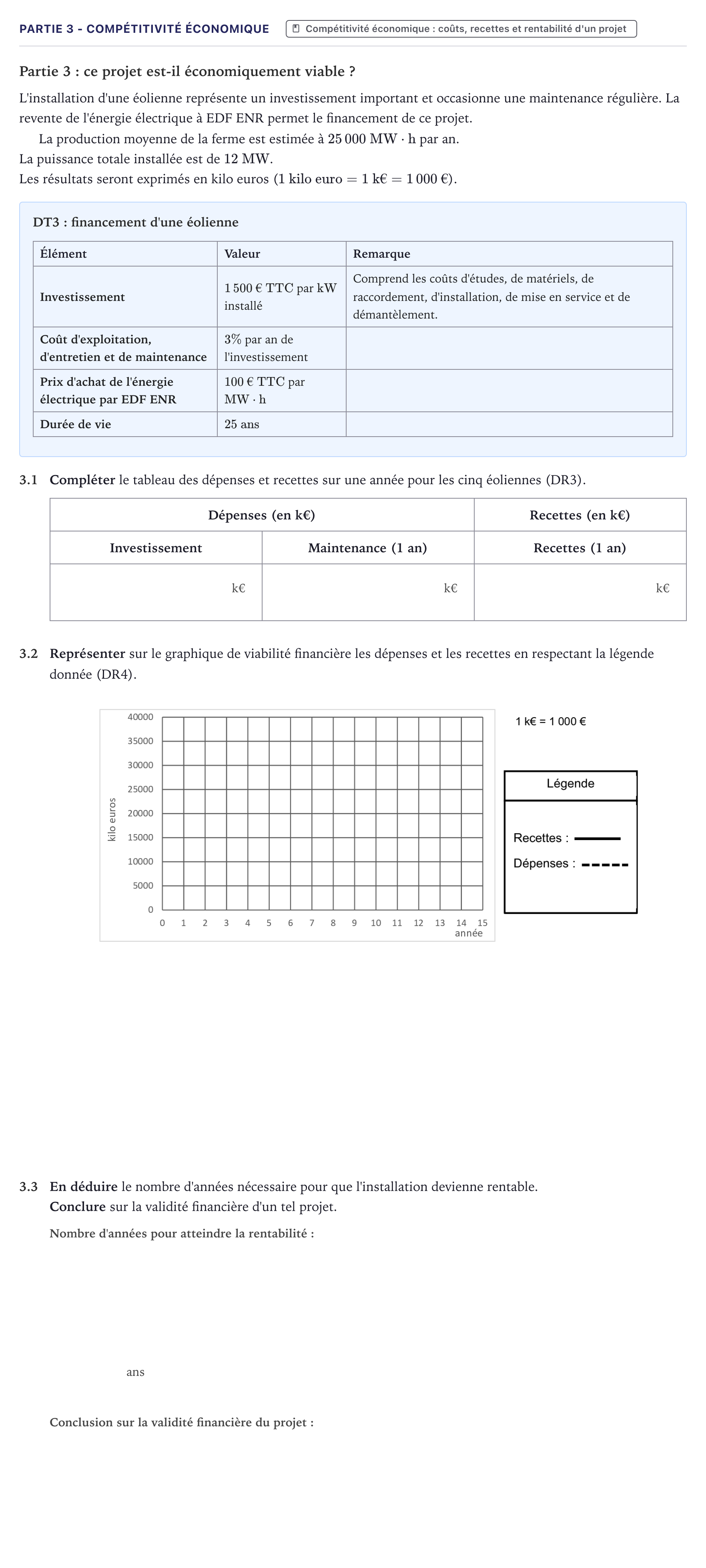 Énoncé: Partie 3 - Compétitivité économique · Bac STI2D Ingénierie, Innovation et Développement Durable Métropole - EE 2025