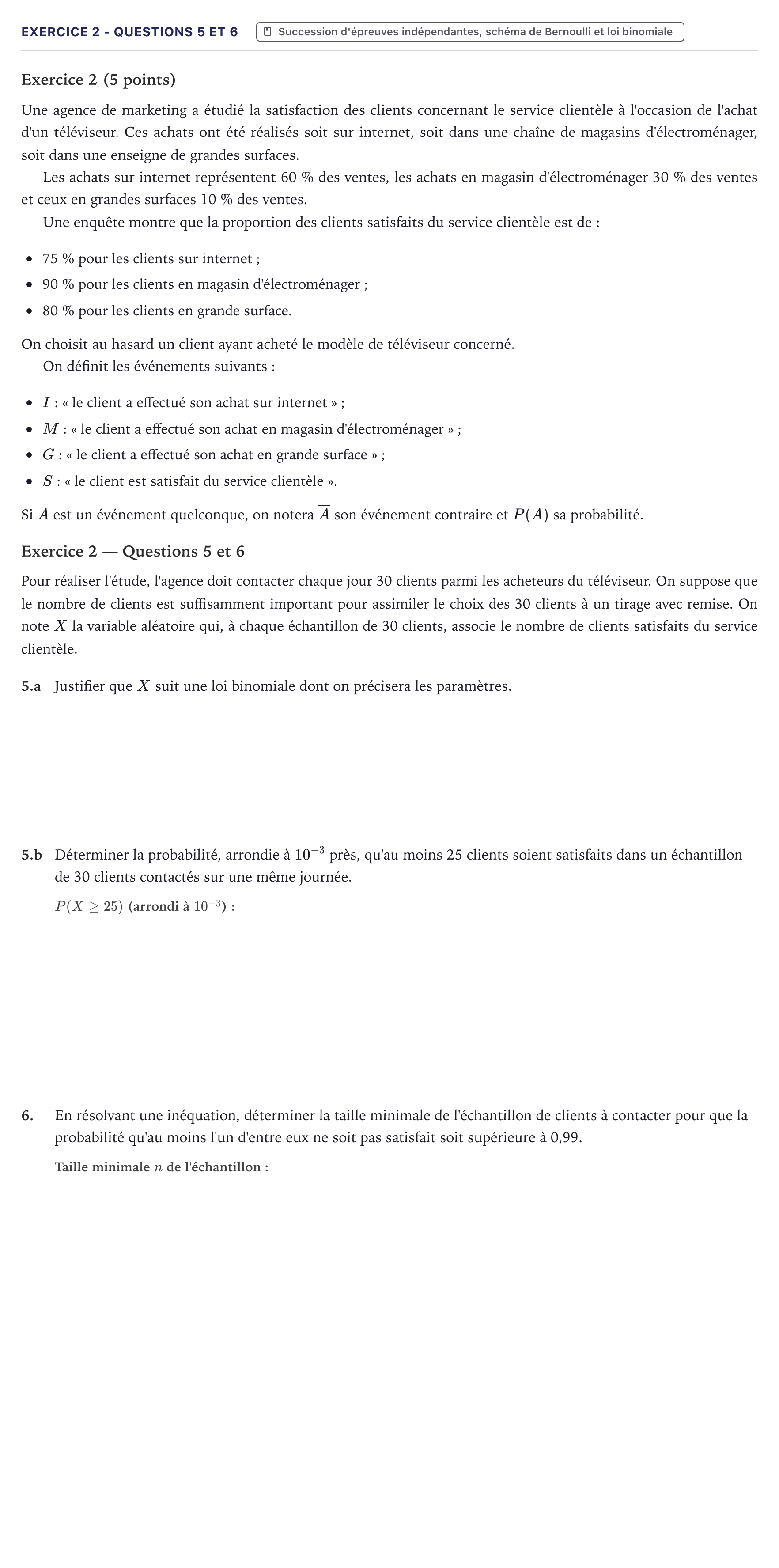 Énoncé: Exercice 2 - Questions 5 et 6 · Bac Mathématiques Métropole 2024 (sujet 1)