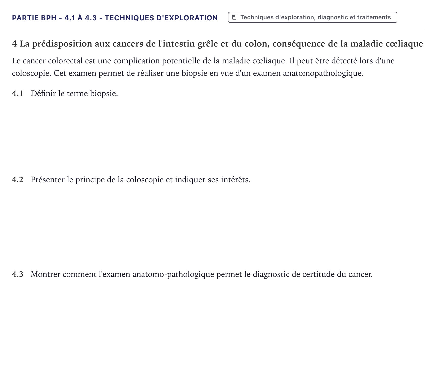 Énoncé: Partie BPH - 4.1 à 4.3 - Techniques d'exploration · Bac ST2S Chimie, Biologie et Physiopathologie Humaines Métropole 2024