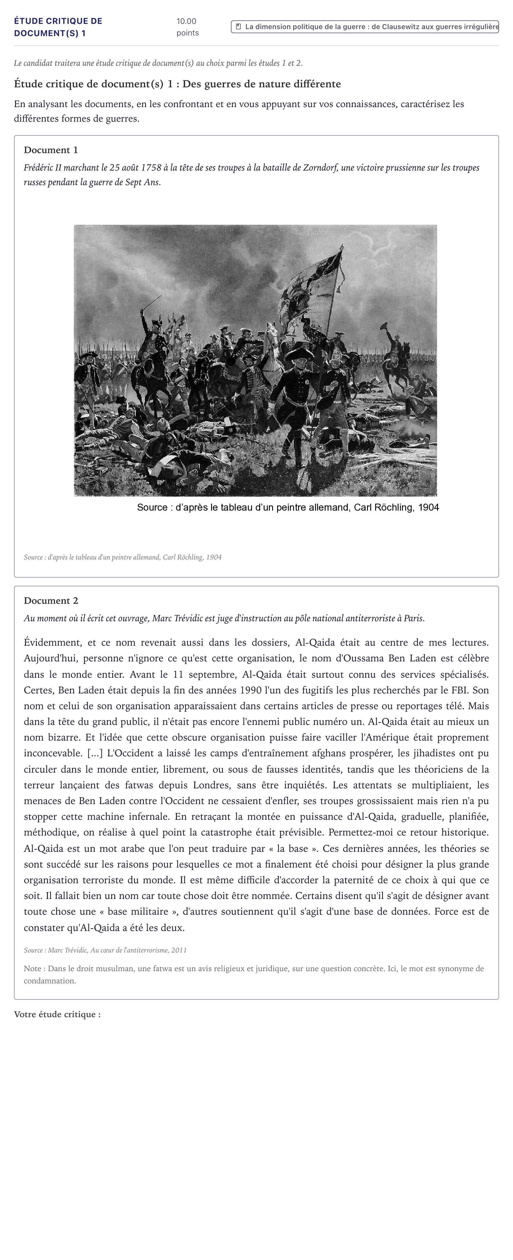 Énoncé: Exercice Étude critique de document(s) 1 · Bac Histoire-Géographie, Géopolitique et Sciences Politiques Métropole 2021 (sujet 1)