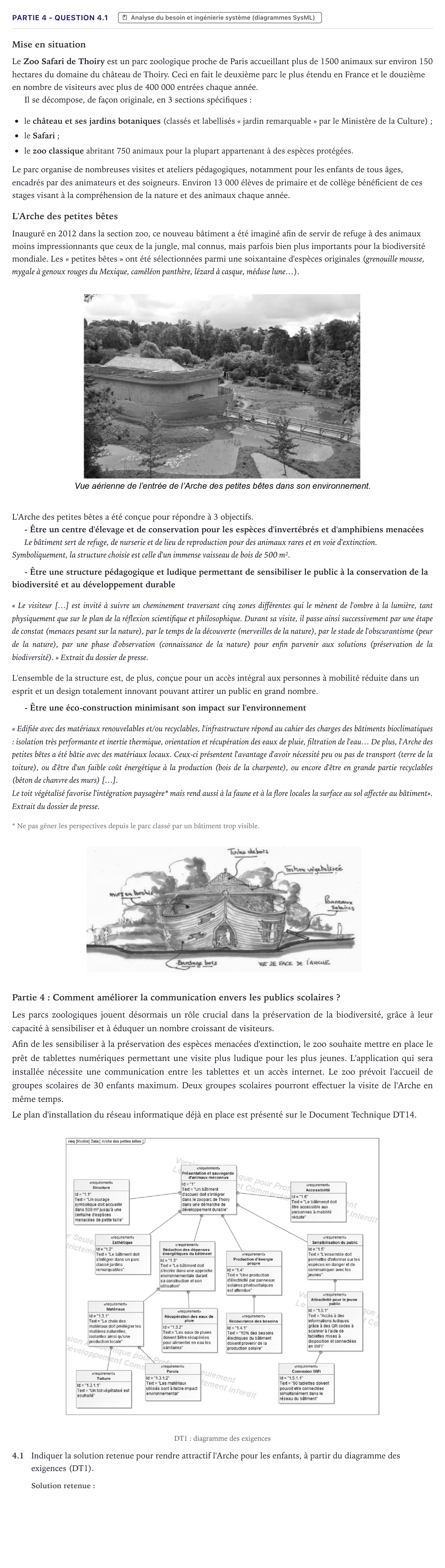 Énoncé: Partie 4 - Question 4.1 · Bac STI2D Ingénierie, Innovation et Développement Durable Métropole - EE 2021