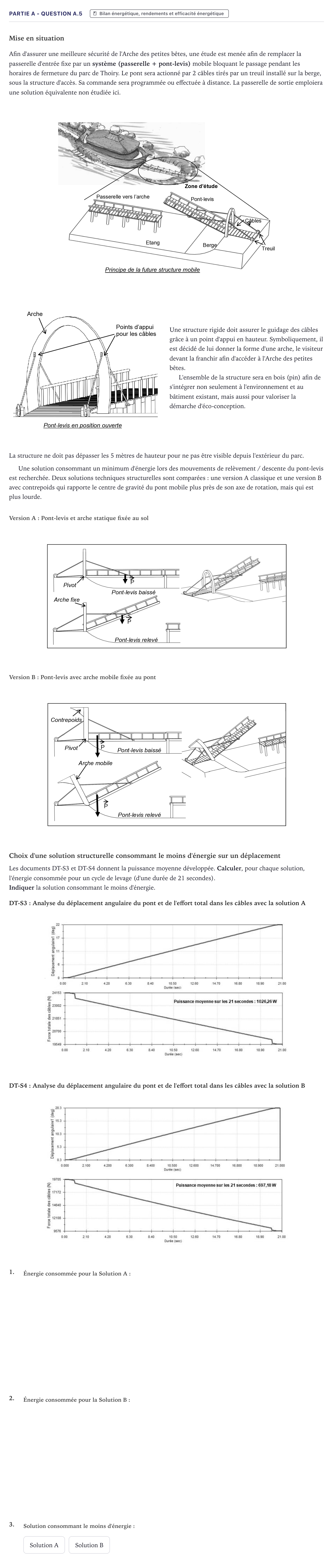 Énoncé: Partie A - Question A.5 · Bac STI2D Ingénierie, Innovation et Développement Durable Métropole - ITEC 2021
