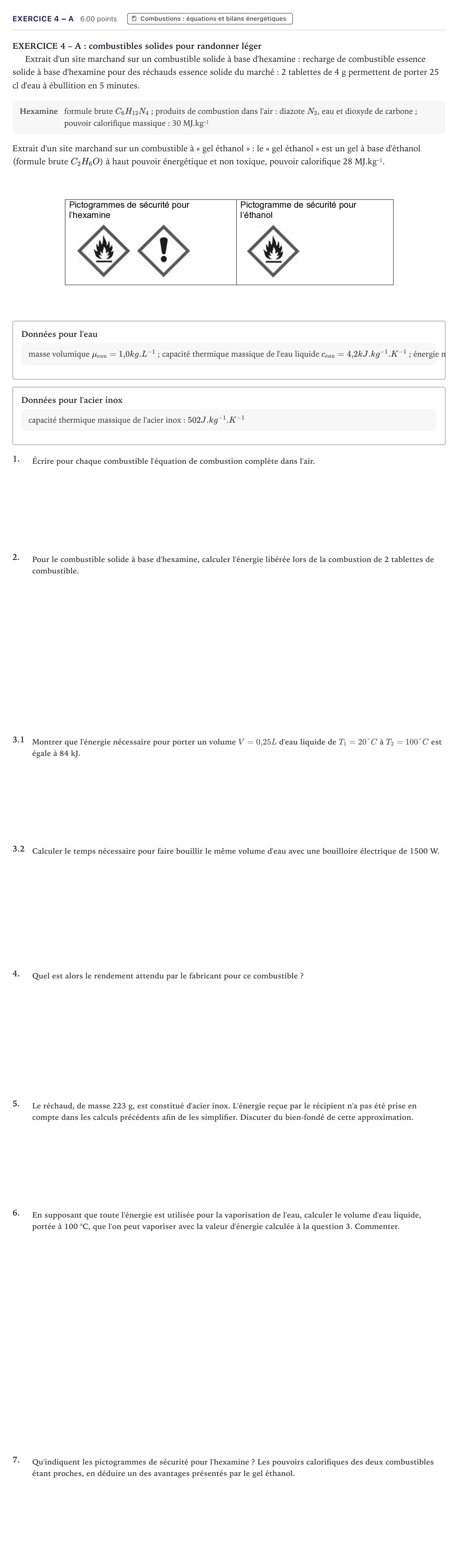 Énoncé: Exercice 4 – A · Bac STI2D Physique-Chimie et Mathématiques Métropole 2021