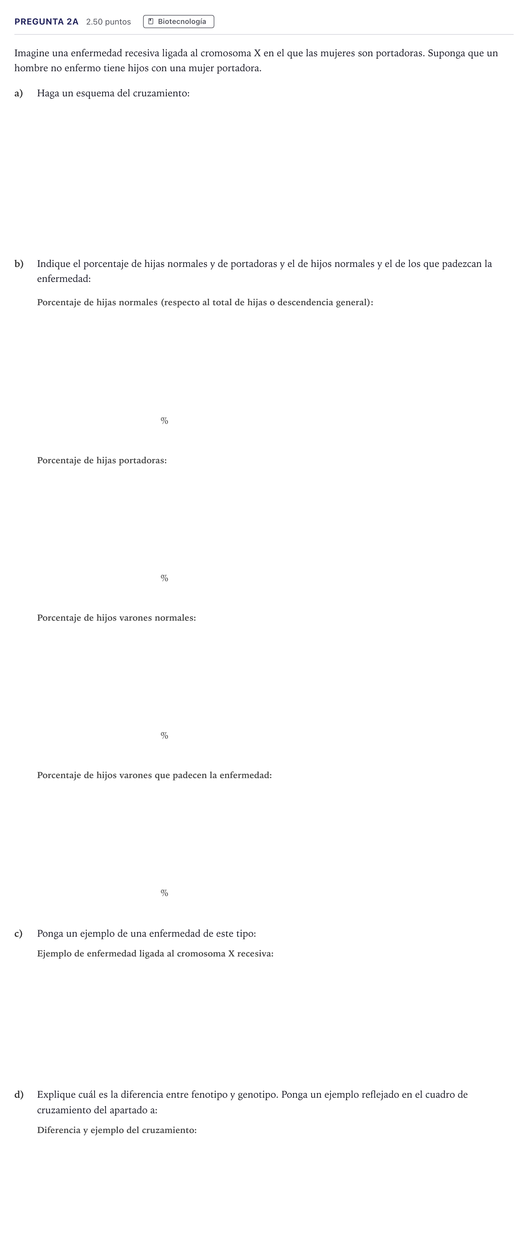 Enunciado: Pregunta 2A · Ciencias Generales PAU Madrid Ordinaria 2026