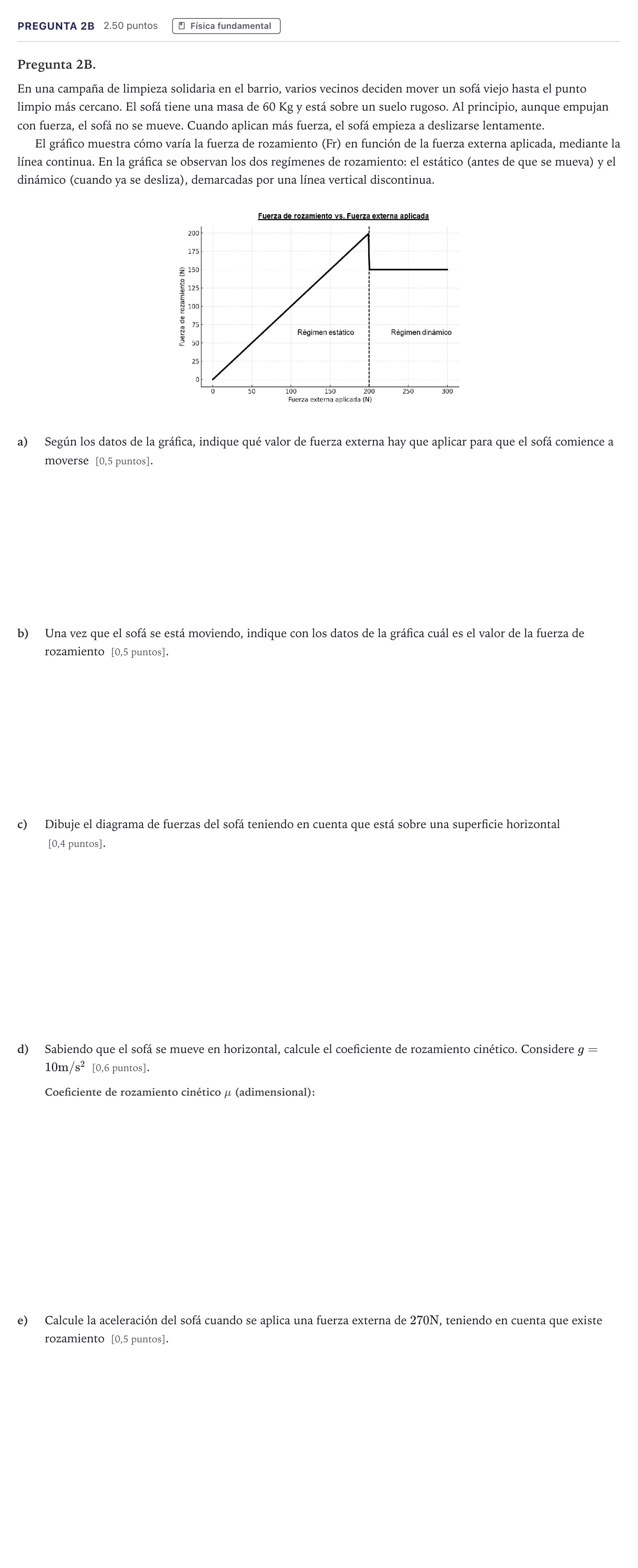 Enunciado: Pregunta 2B · Ciencias Generales PAU Madrid Ordinaria Coincidencias 2026