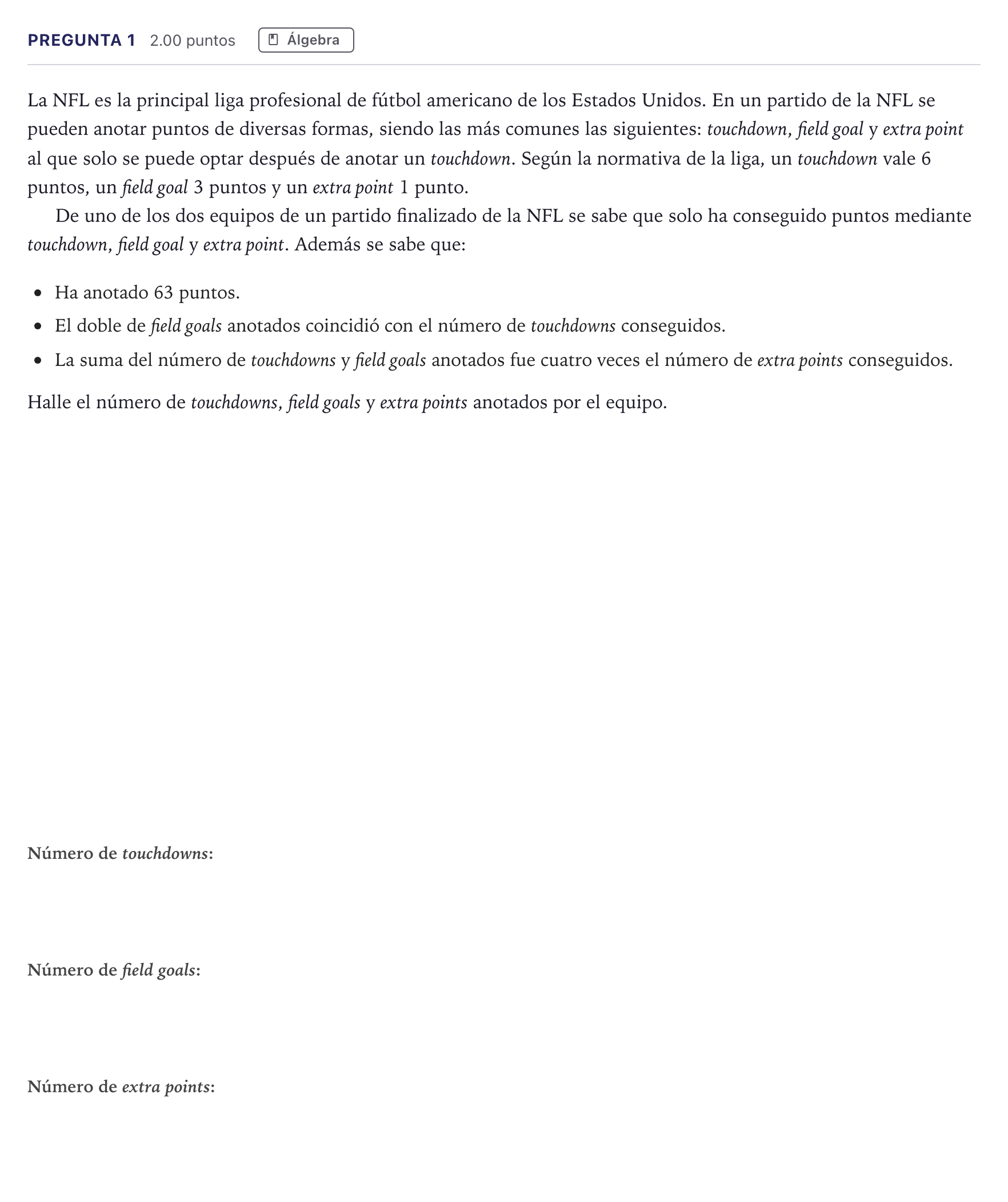 Enunciado: Pregunta 1 · Matemáticas II PAU Madrid Ordinaria Coincidencias 2026