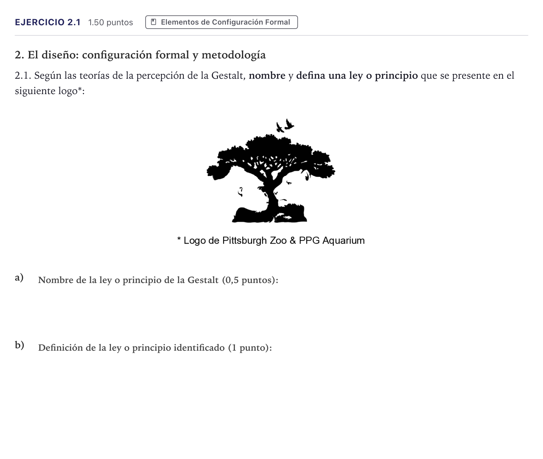 Enunciado: Ejercicio 2.1 · Diseño PAU Madrid Ordinaria 2026