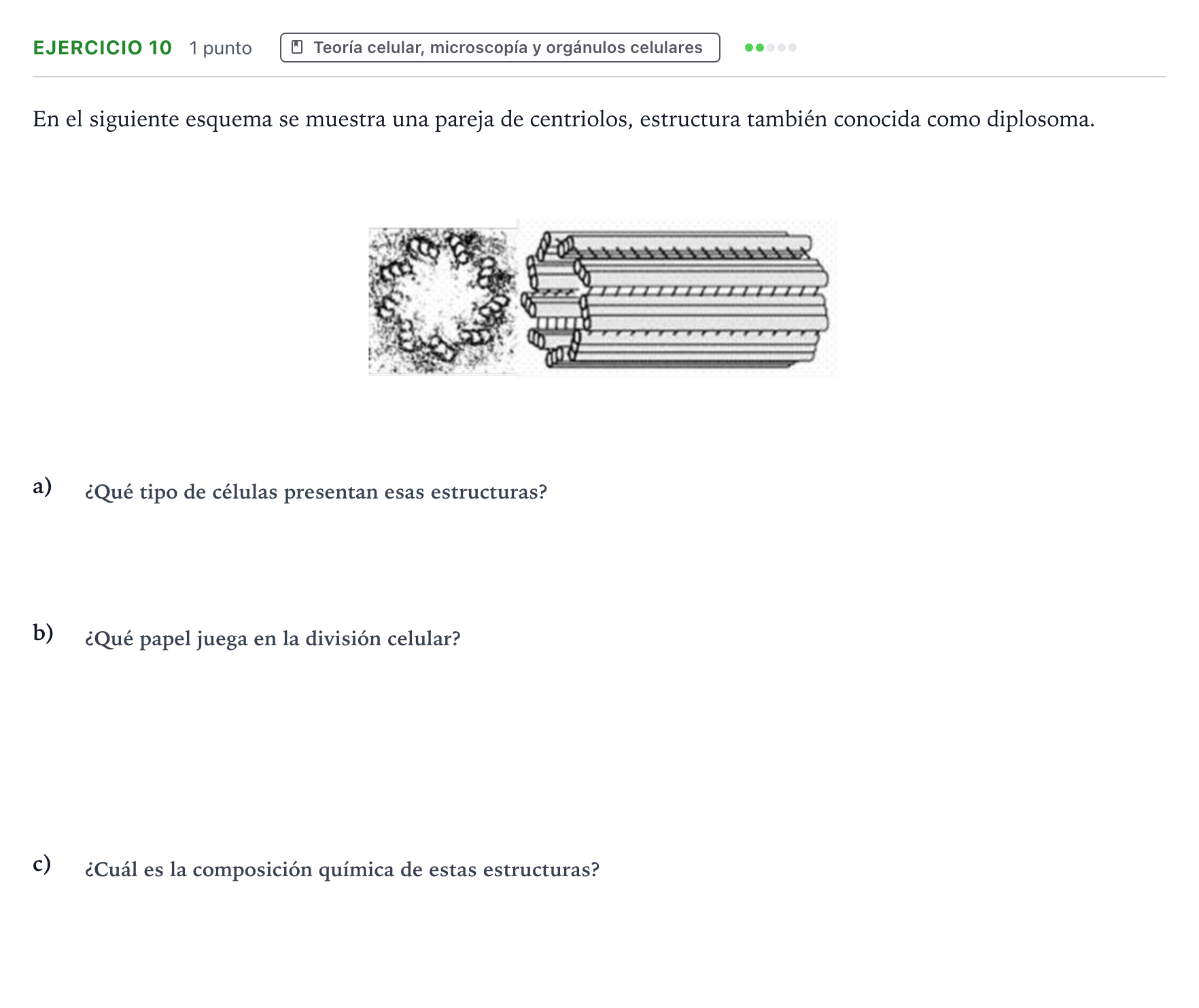 Enunciado: Problema 10 · Biología PAU Canarias Junio 2021