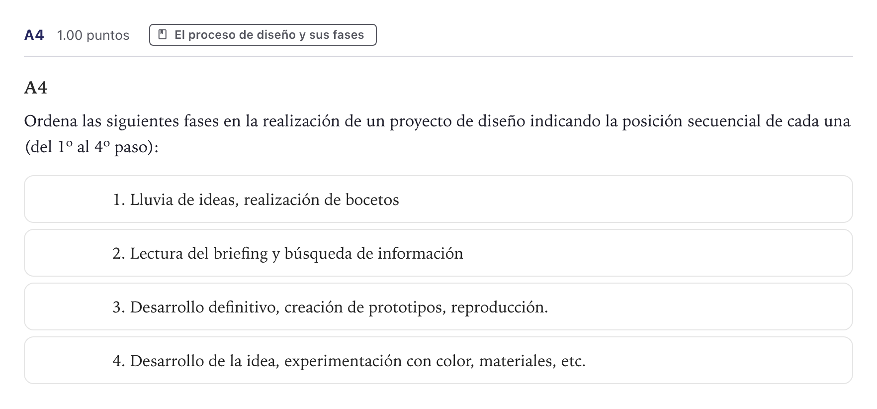 Enunciado: Ejercicio A4 · Diseño PAU Canarias Junio 2021