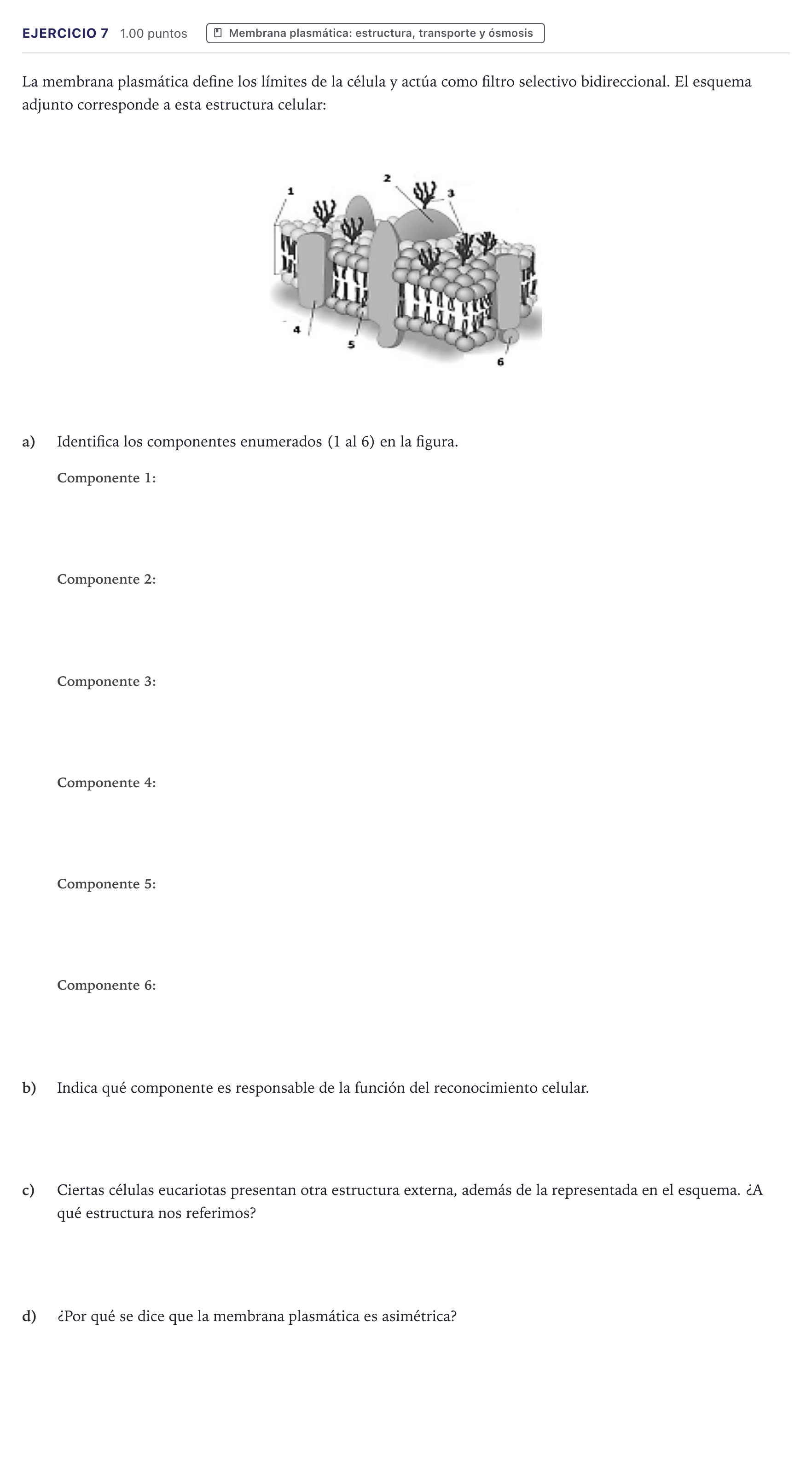 Enunciado: Problema 7 · Biología PAU Canarias Julio 2021