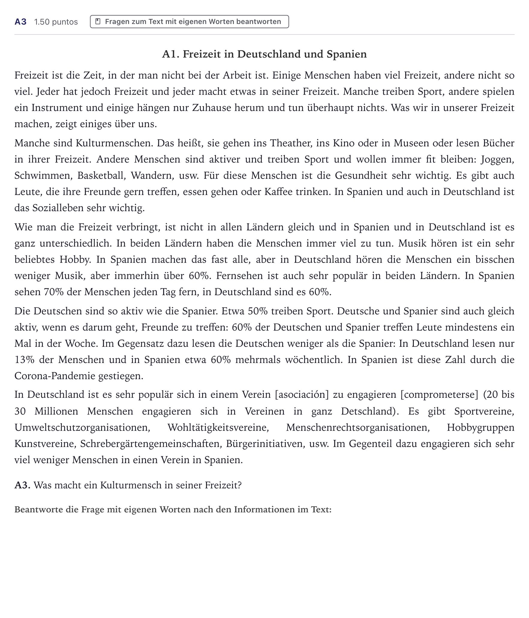 Enunciado: Ejercicio A3 · Alemán PAU Canarias Julio 2022